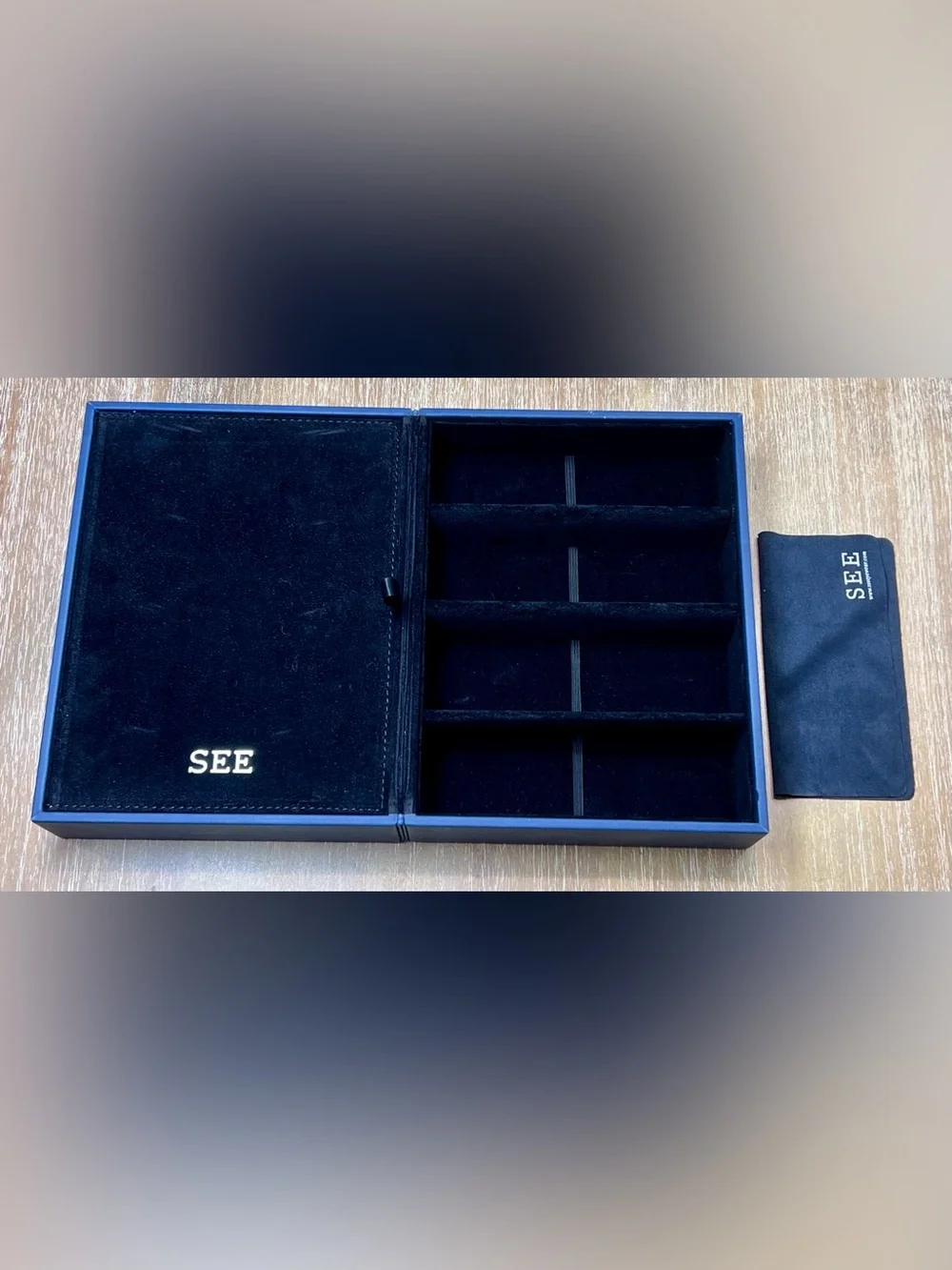 SEE Eye Glasses Organizer